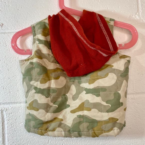 Babyworks Camouflage Unit 2 Dino Mission Digging Crew Hoodie Vest & Pants - Picture 3 of 9